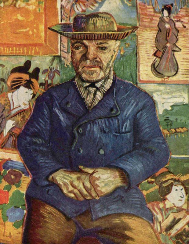Vincent Van Gogh Portrat des Pere Tanguy Germany oil painting art